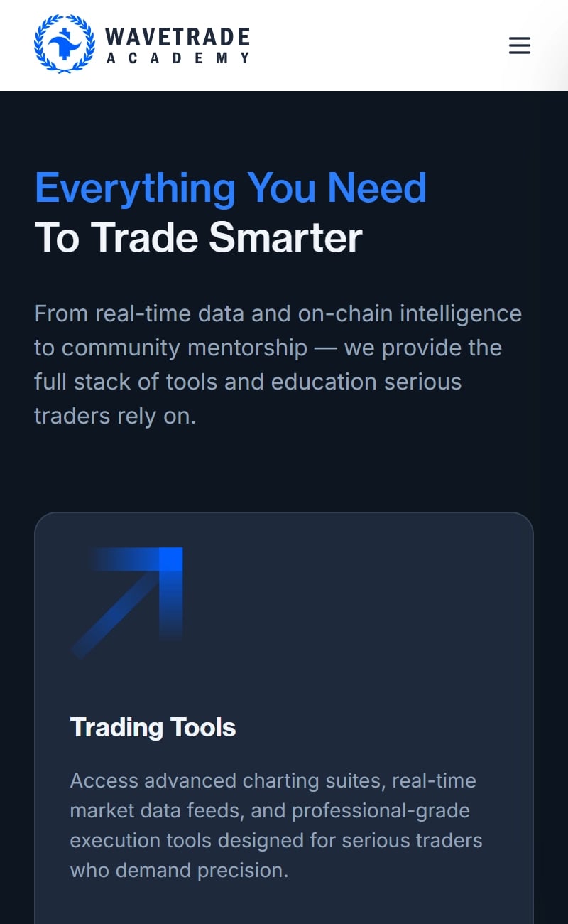 Wave Trade Academy Mobile 3 Wave Trade Academy mobile showcase 3